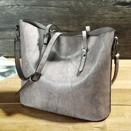 Élégance Intemporelle de Nicole | Sac à Main Vintage en Cuir