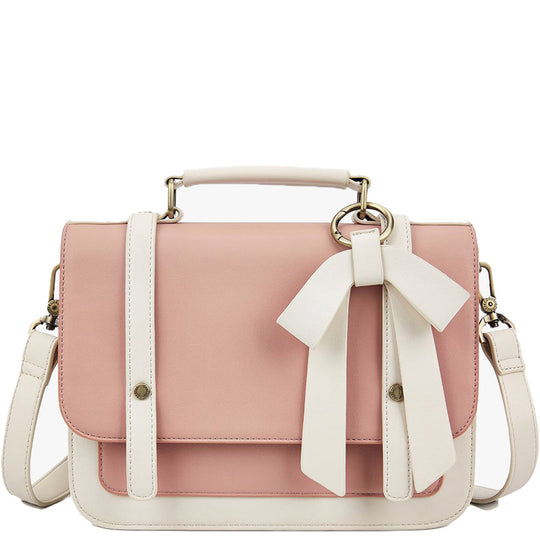 Sac à Détail Nœud Élégant – Noir et Gris Intemporel