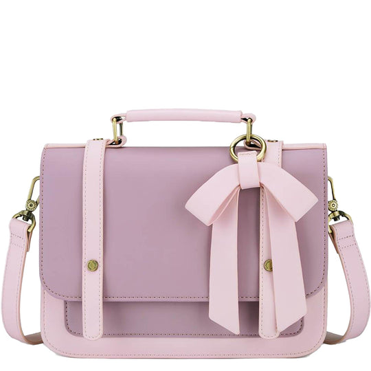 Sac à Détail Nœud Élégant – Noir et Gris Intemporel