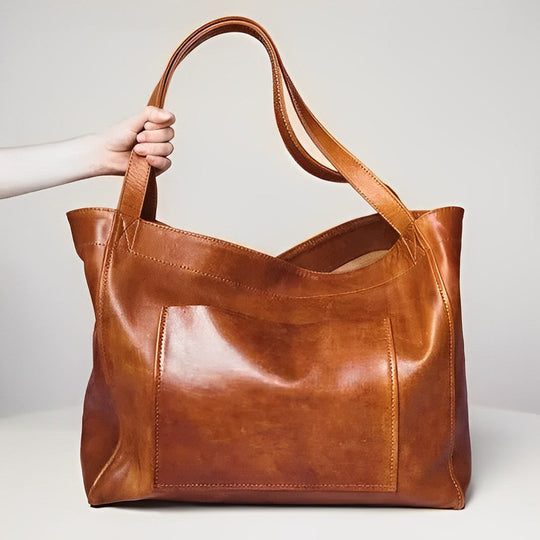 Aurora Charmante | Sac à Bandoulière en Cuir Vintage