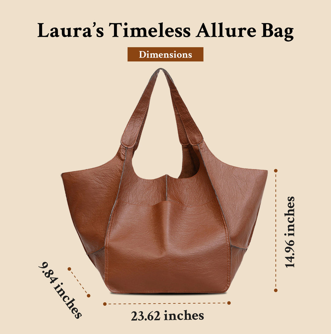 L'Attrait Intemporel de Laura | Sac en Cuir Vintage