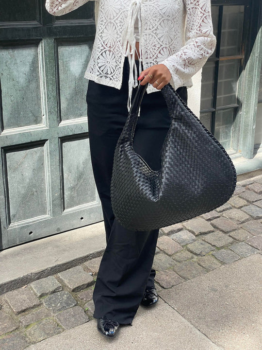 Valentina | Sac Tissé Rouge