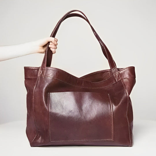 Aurora Charmante | Sac à Bandoulière en Cuir Vintage