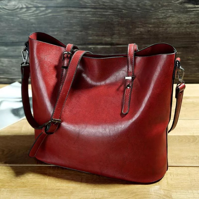 Élégance Intemporelle de Nicole | Sac à Main Vintage en Cuir