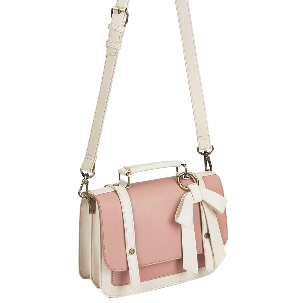 Sac à Détail Nœud Élégant – Noir et Gris Intemporel