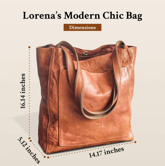 Chic Moderne de Lorena | Sac en Cuir Élégant
