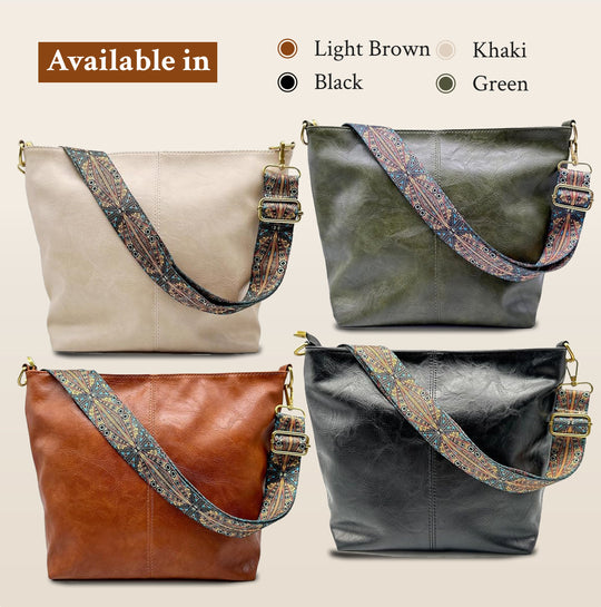 Le Charme Vintage de Chelsey | Sac à Bandoulière en Cuir
