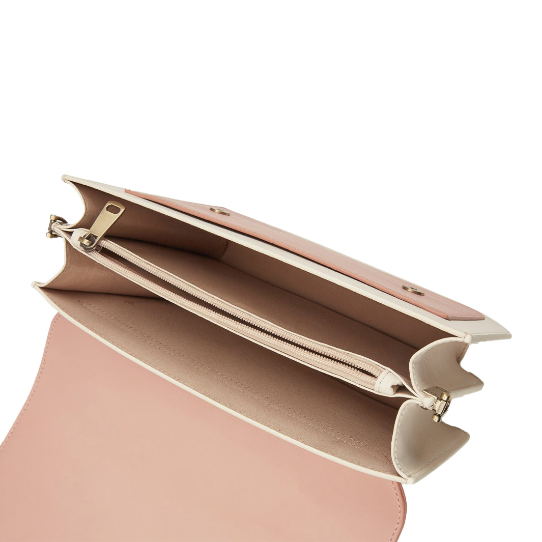 Sac à Détail Nœud Élégant – Noir et Gris Intemporel