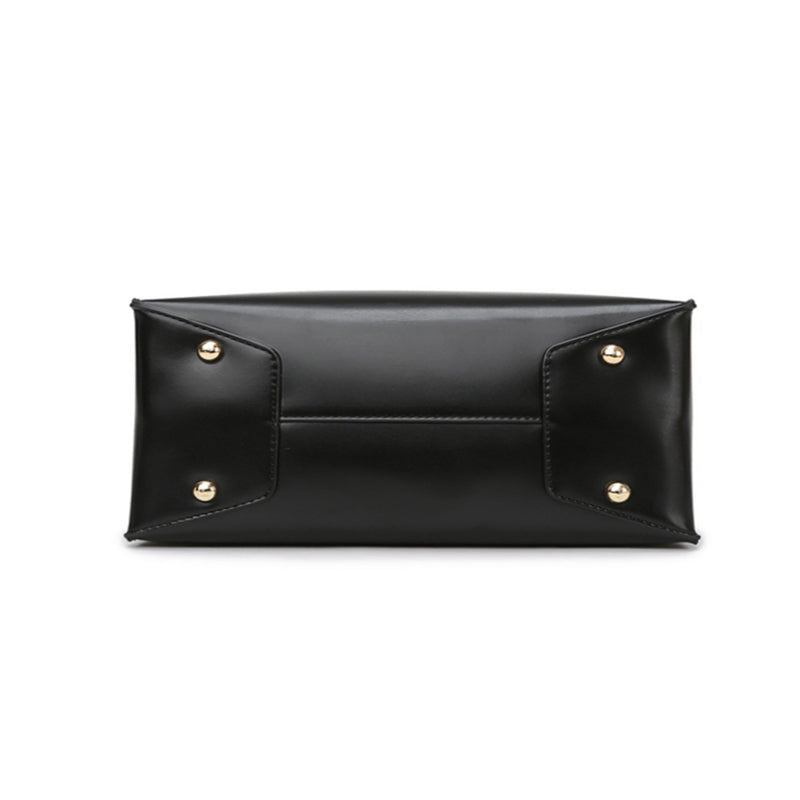 Cabas Structuré en Cuir Élégant - L'Essentiel Minimaliste de Grace