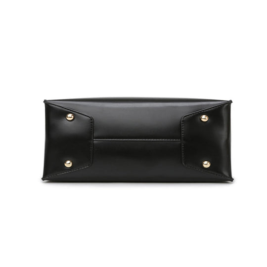 Cabas Structuré en Cuir Élégant - L'Essentiel Minimaliste de Grace