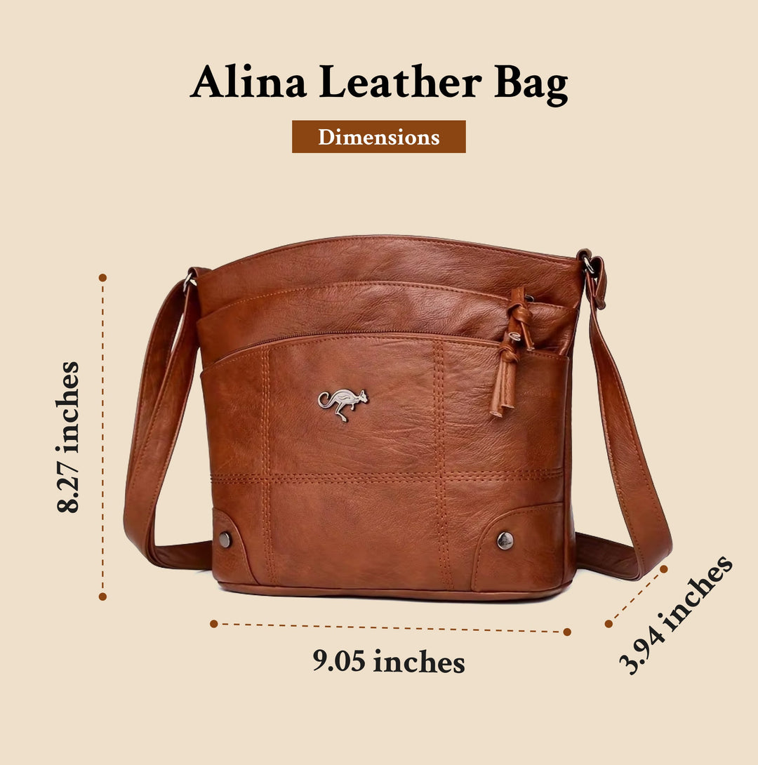 Sac en Cuir Alina | La Signature de Grace