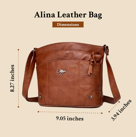 Sac en Cuir Alina | La Signature de Grace