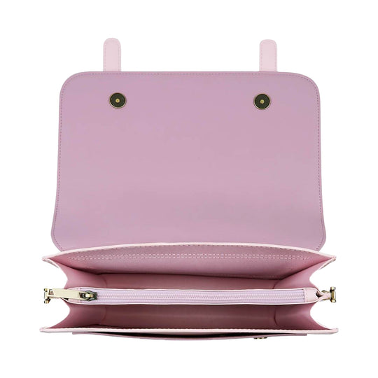 Sac à Détail Nœud Élégant – Noir et Gris Intemporel