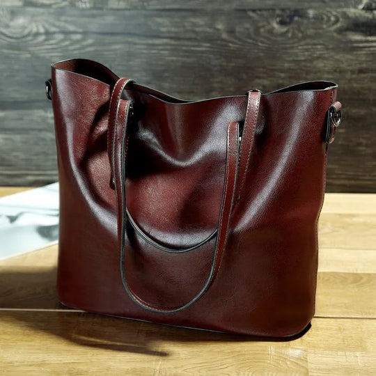 Élégance Intemporelle de Nicole | Sac à Main Vintage en Cuir