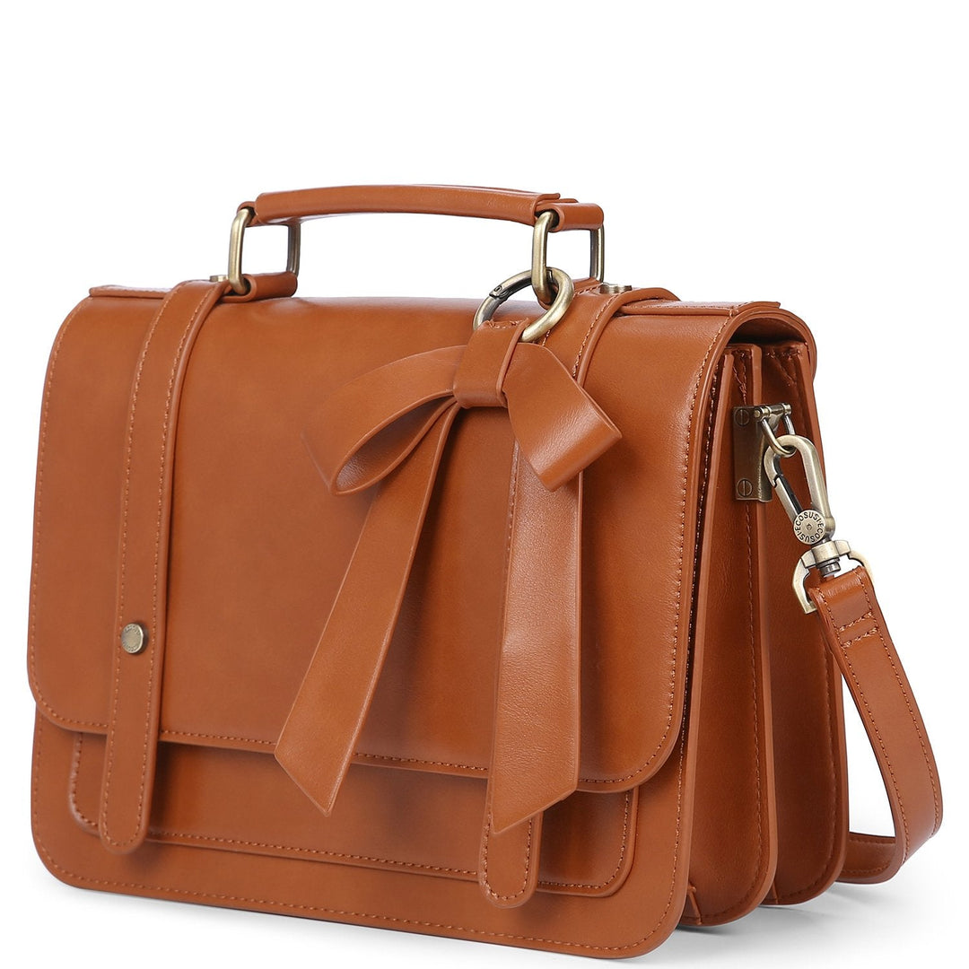 Sac à Détail Nœud Élégant – Noir et Gris Intemporel
