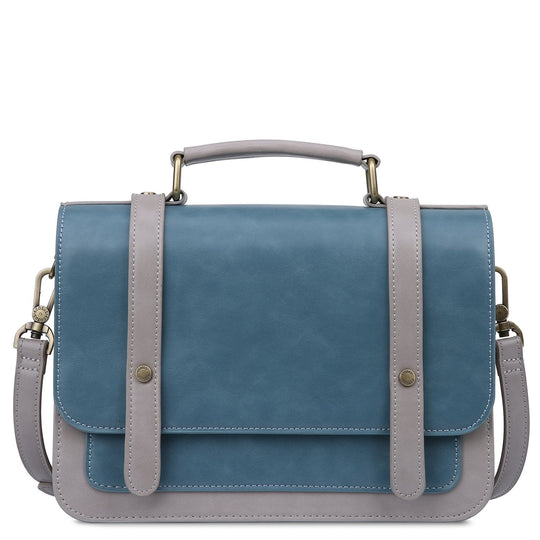 Sac à Détail Nœud Élégant – Noir et Gris Intemporel
