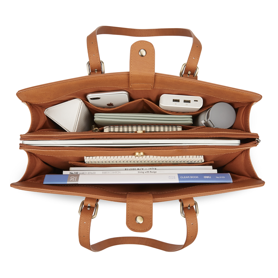 Le Tote en Cuir de Grace – Artisanat Réfléchi