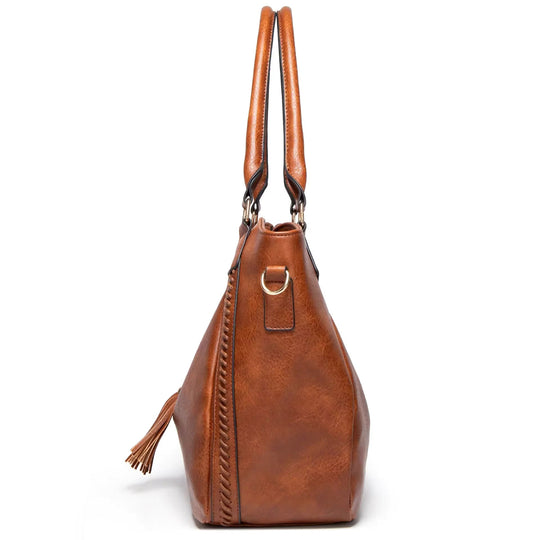 Sophistication Élégante de Nellie | Sac à Épaule en Cuir