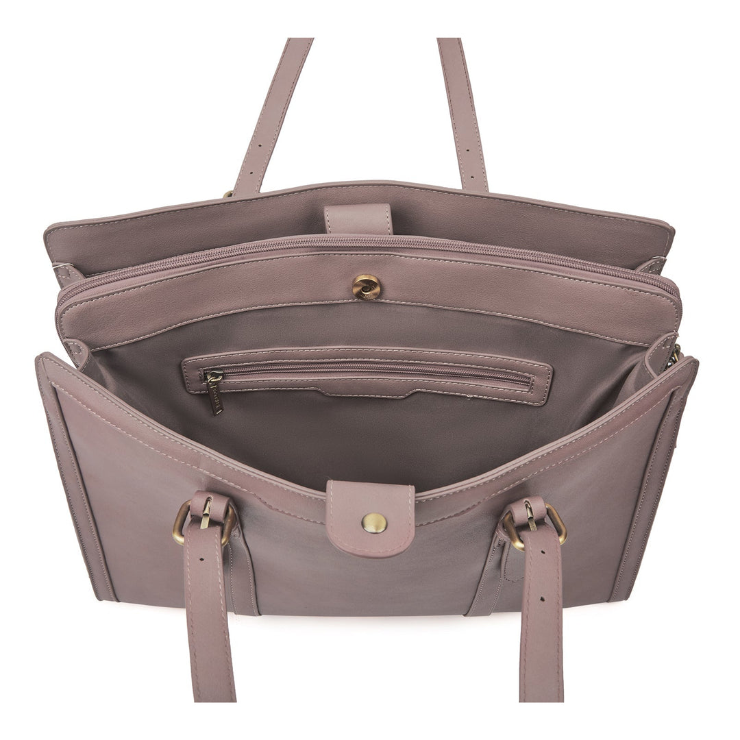 Le Tote en Cuir de Grace – Artisanat Réfléchi