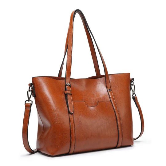 Le Luxe Classique d'Anna | Sac Cabas en Similicuir