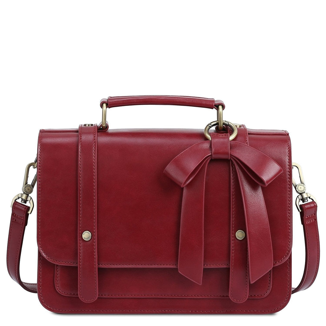 Sac à Détail Nœud Élégant – Noir et Gris Intemporel