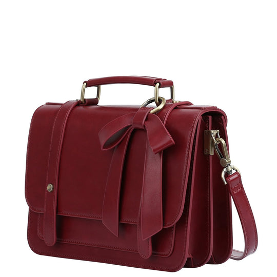 Sac à Détail Nœud Élégant – Noir et Gris Intemporel