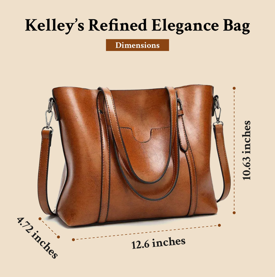 L'Élégance Raffinée de Kelley | Sac à Main en Cuir de Luxe