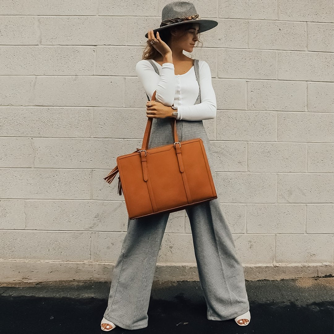 Le Tote en Cuir de Grace – Artisanat Réfléchi