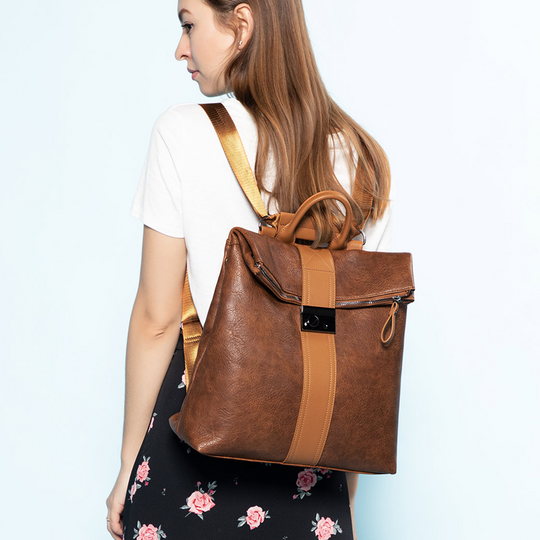 Sac à Dos en Cuir Unique - Style de Grace