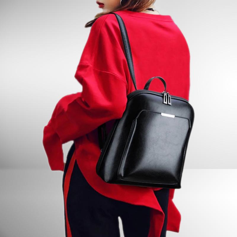Sac à Dos Classique à Double Fermeture Éclair - Design Élégant