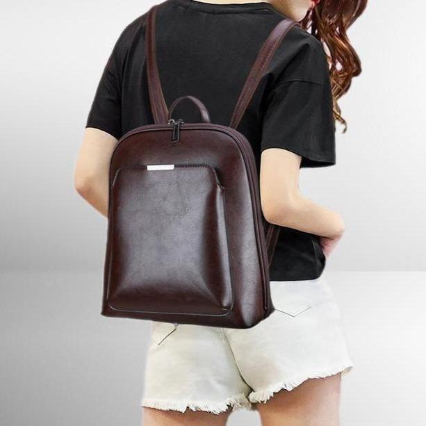 Sac à Dos Classique à Double Fermeture Éclair - Design Élégant