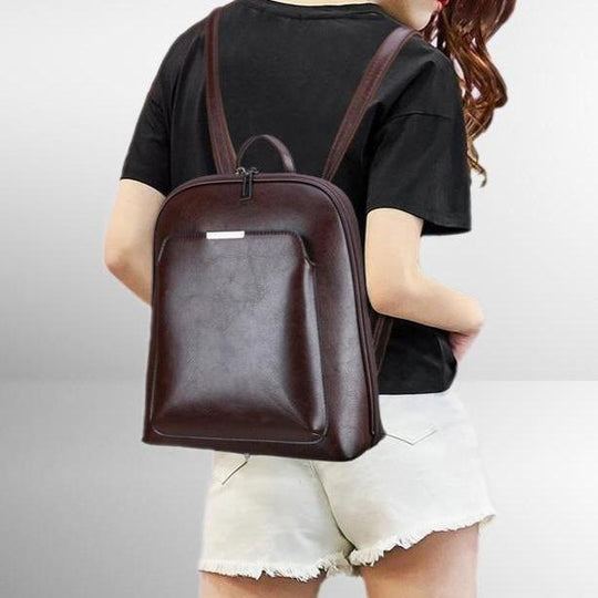 Sac à Dos Classique à Double Fermeture Éclair - Design Élégant