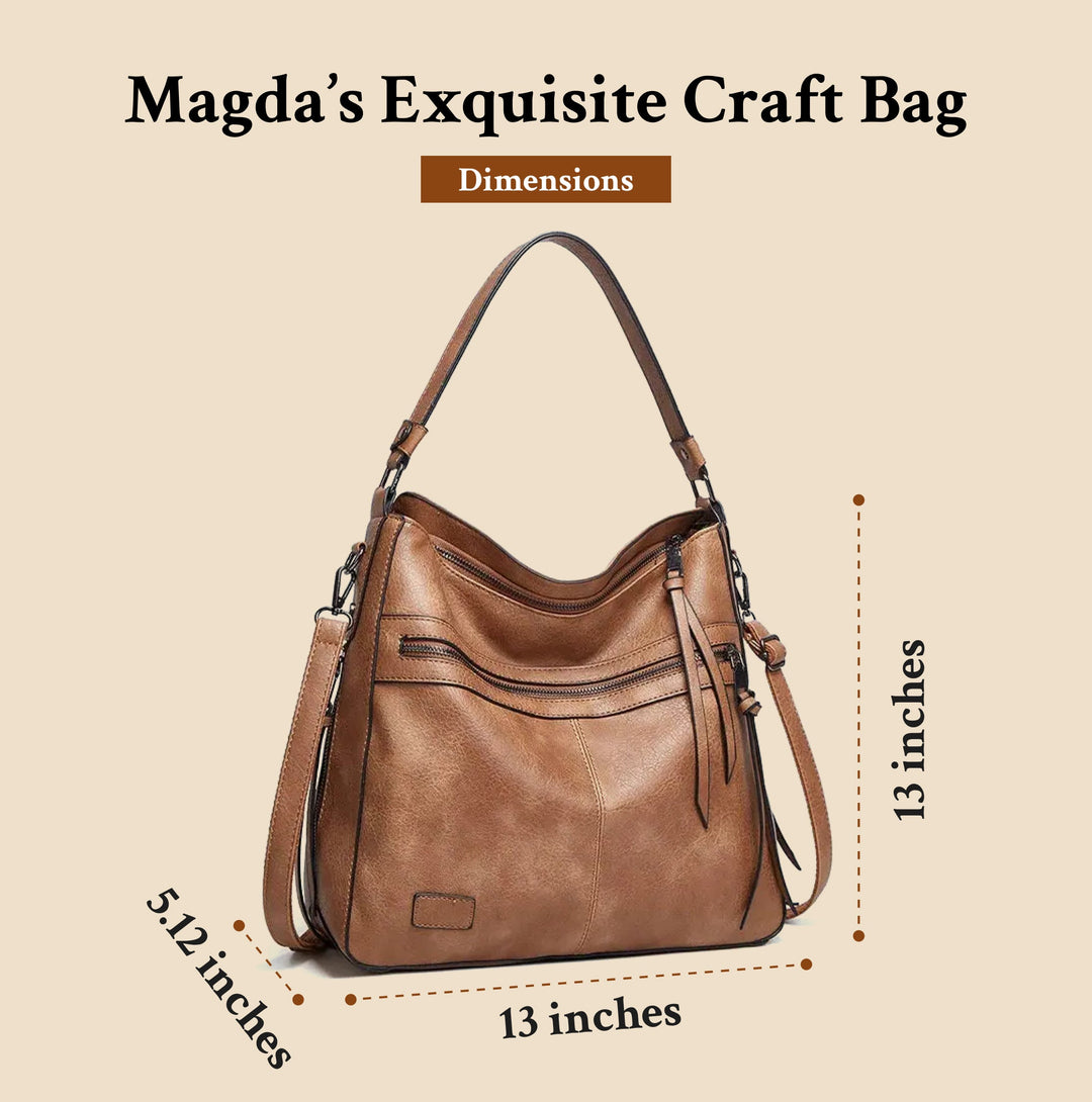L’Art Exquis de Magda | Sac en Cuir de Luxe