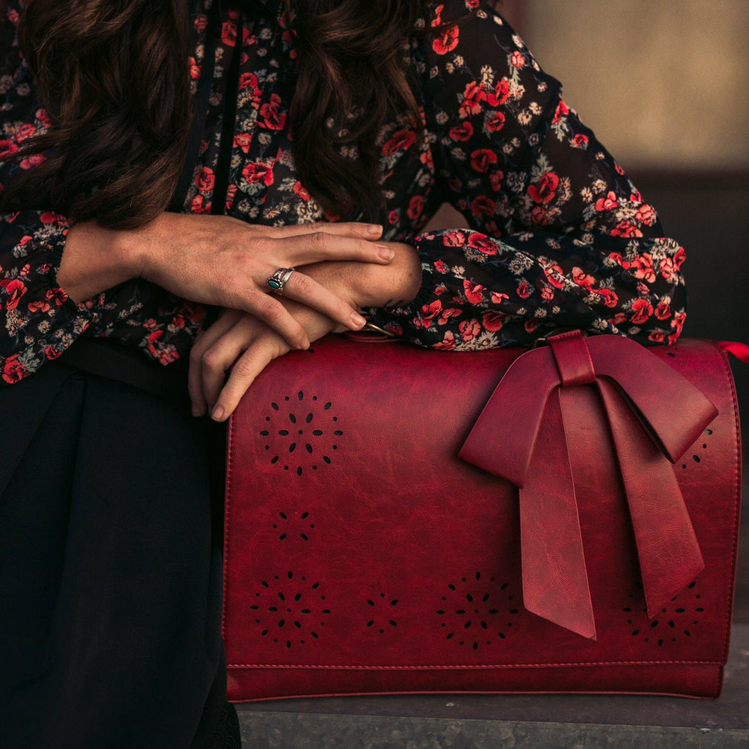 Le Sac à Main Élégant avec Nœud de Grace