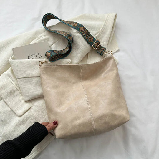 Le Charme Vintage de Chelsey | Sac à Bandoulière en Cuir