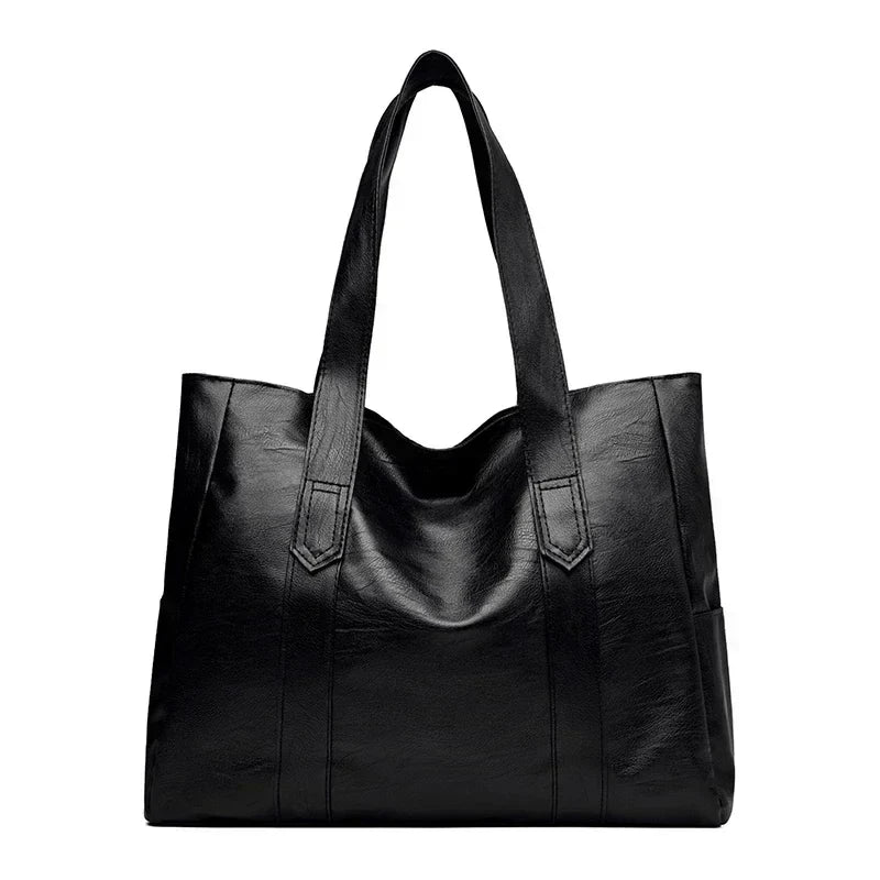 Luxe Minimaliste de Grace | Sac à Bandoulière en Cuir Souple