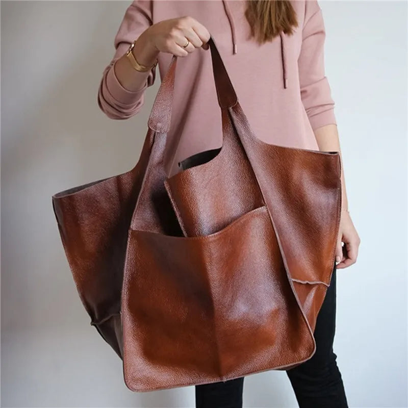L'Attrait Intemporel de Laura | Sac en Cuir Vintage
