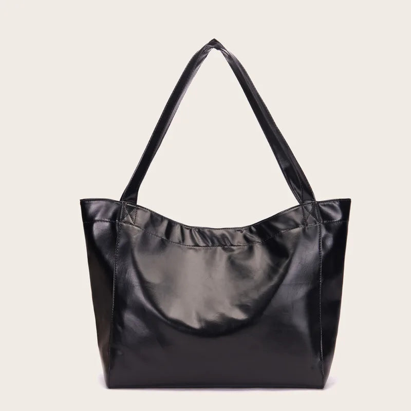 Grandeur de Luxe par Grace | Sac d'Épaule en Cuir Souple