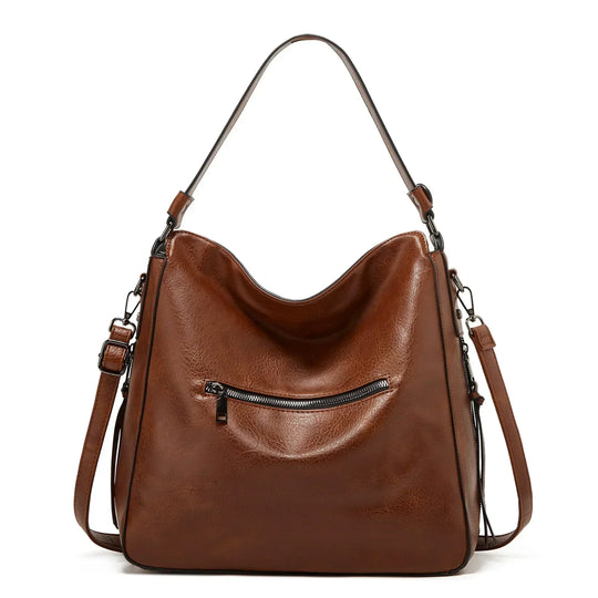 Le Charme Vintage de Muriel | Sac à Bandoulière en Cuir