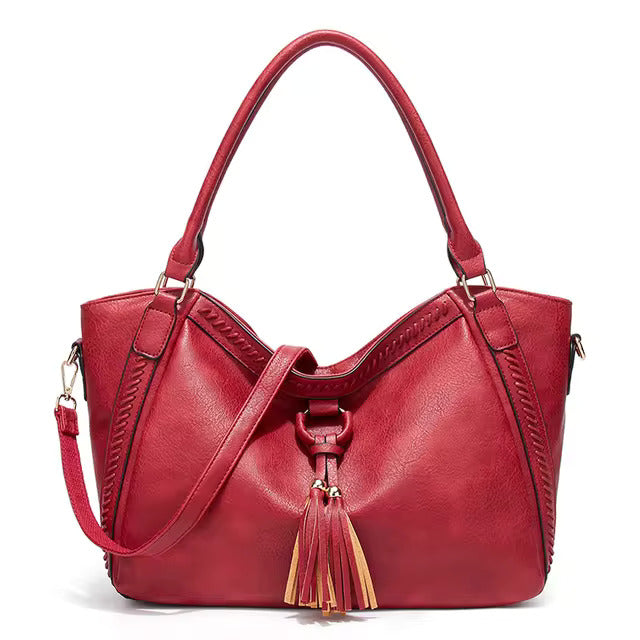 Sophistication Élégante de Nellie | Sac à Épaule en Cuir
