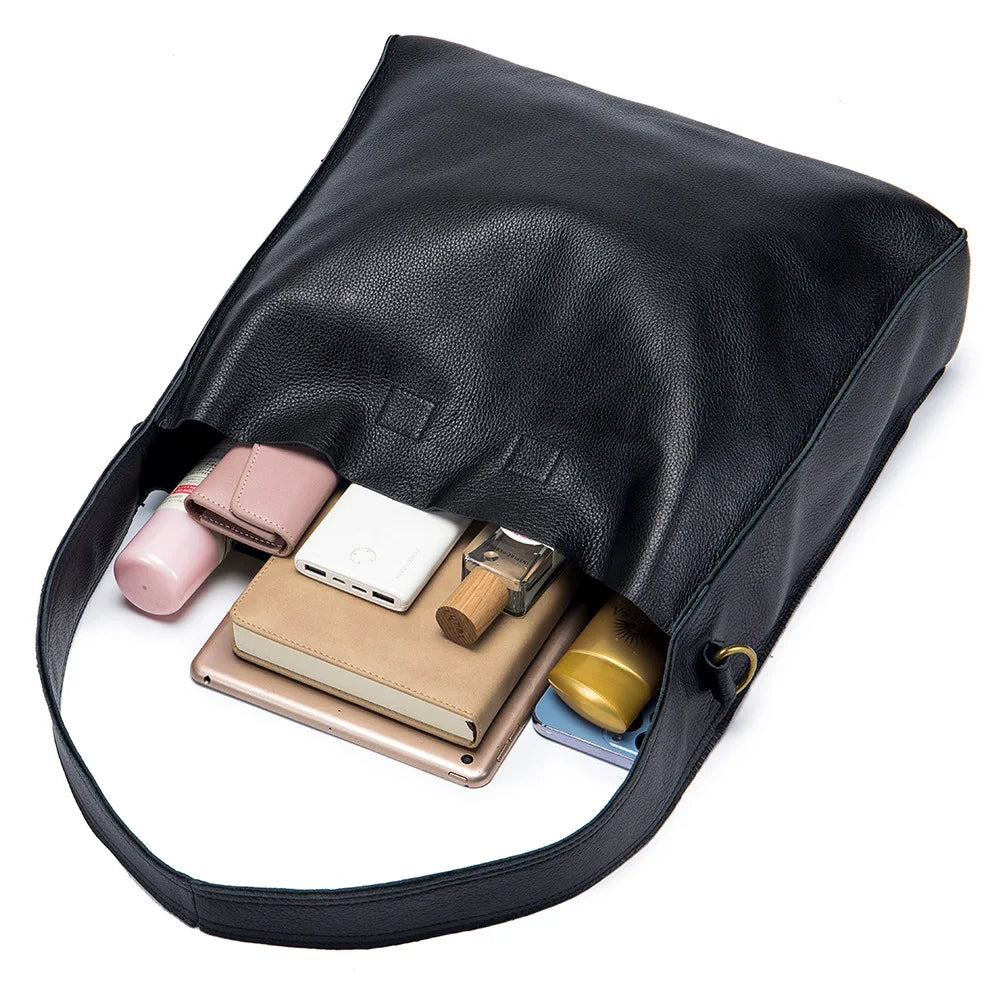 L’Élégance Intemporelle de Grace | Sac Cabas en Cuir de Vachette Véritable