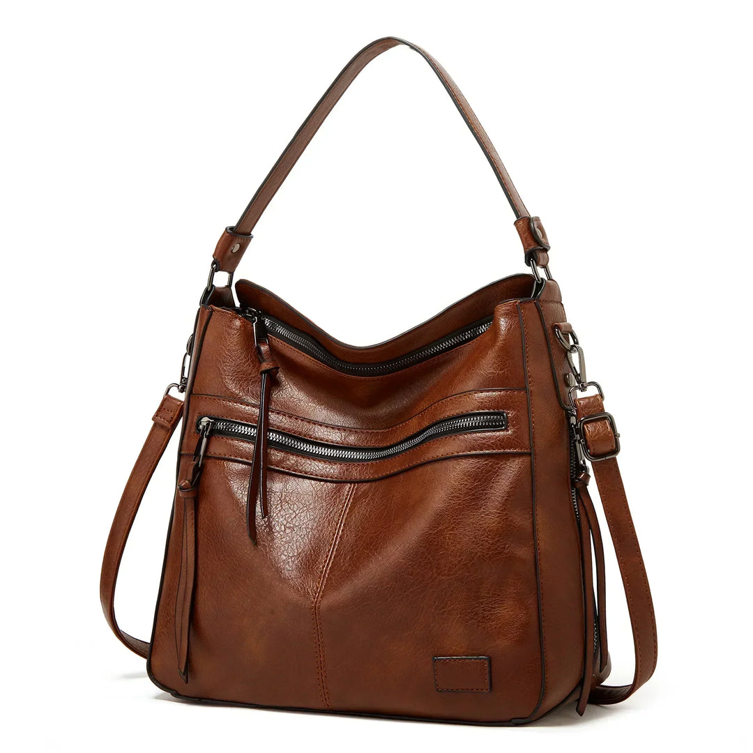 Le Charme Vintage de Muriel | Sac à Bandoulière en Cuir