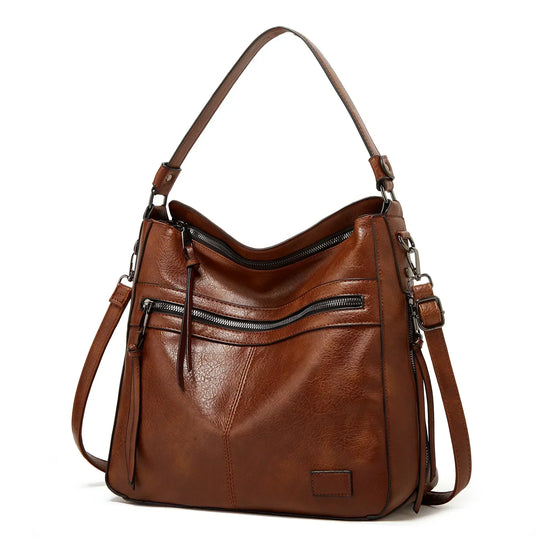 Le Charme Vintage de Muriel | Sac à Bandoulière en Cuir