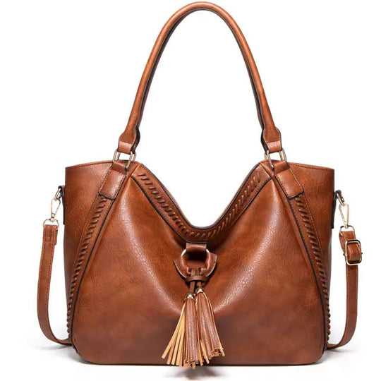 Sophistication Élégante de Nellie | Sac à Épaule en Cuir