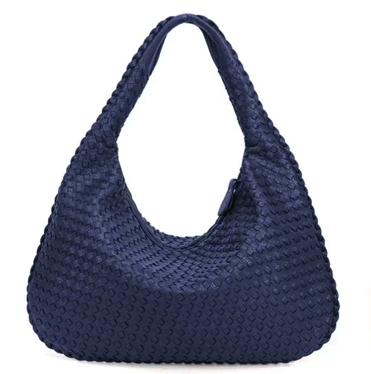 Sac Hobo en Cuir Tressé - Artisanat Intemporel de Grace