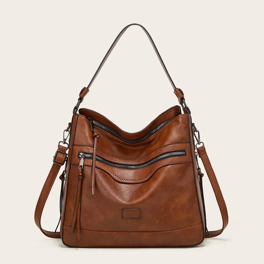 Le Charme Vintage de Muriel | Sac à Bandoulière en Cuir
