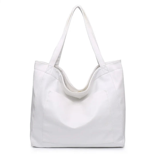 Grandeur de Luxe par Grace | Sac d'Épaule en Cuir Souple