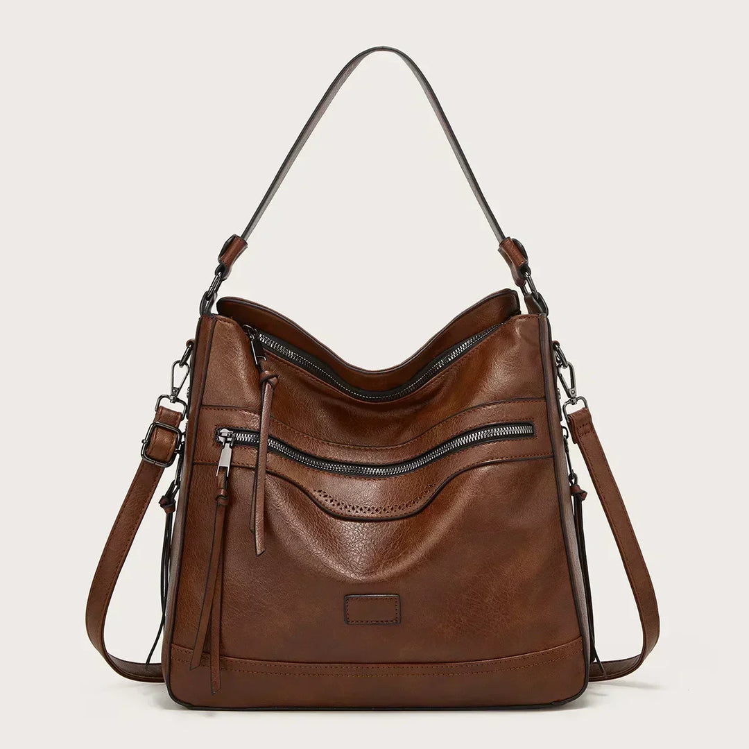 Le Charme Vintage de Muriel | Sac à Bandoulière en Cuir