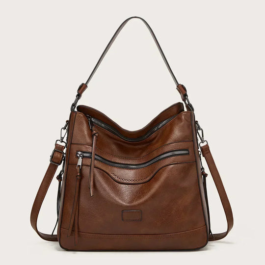 Le Charme Vintage de Muriel | Sac à Bandoulière en Cuir
