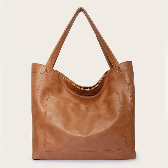 Grandeur de Luxe par Grace | Sac d'Épaule en Cuir Souple